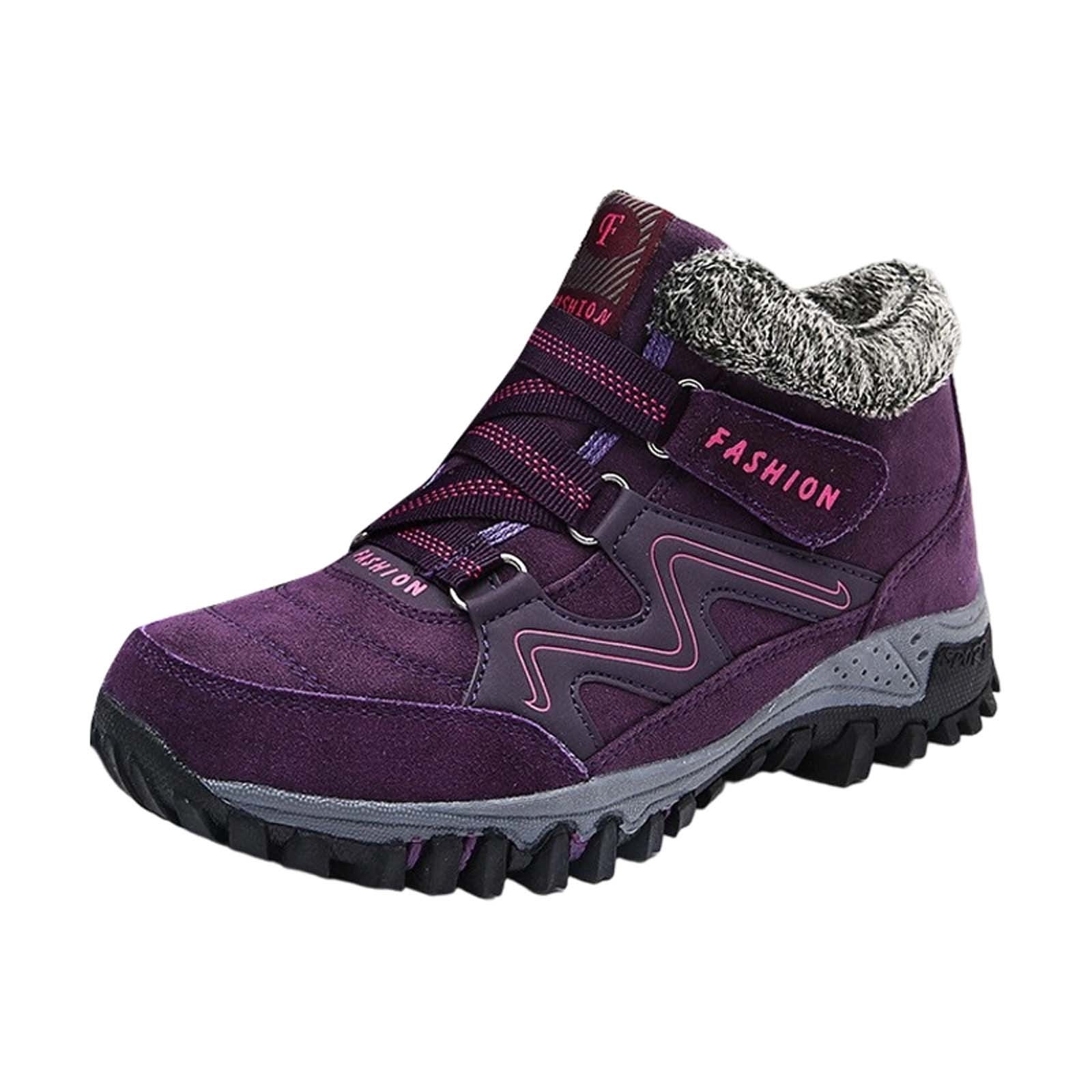 Women's Winter Thermal Boots for Women Waterproof Snow Winter Warm Hiking Work Comfy Boots Sneakers Walking Shoes