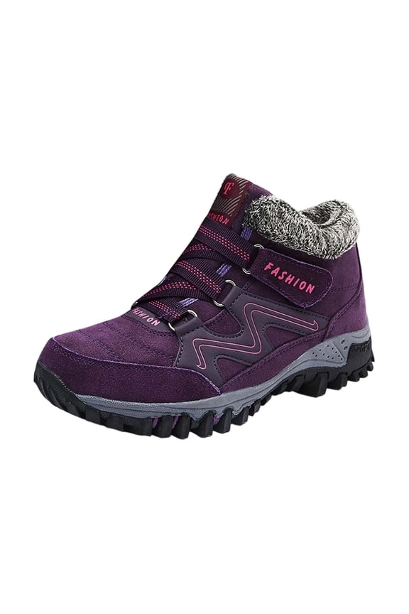 Women's Winter Thermal Boots for Women Waterproof Snow Winter Warm Hiking Work Comfy Boots Sneakers Walking Shoes