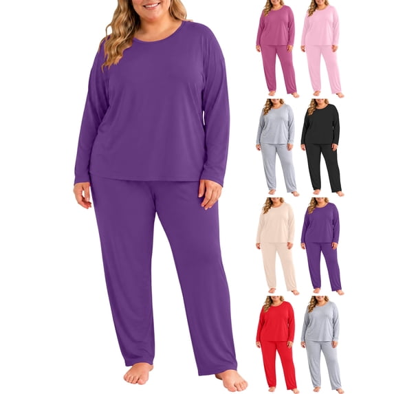 Women's Winter Thermal Set Warm Fleece Lined Base Layer Top & Leggings, Slim Fit Long Johns for Cold Weather