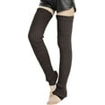 thumbnail image 1 of Women's Winter Thick Knit Extra Long Thigh High Leg Warmers, 1 of 1