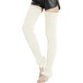 thumbnail image 1 of Women's Winter Thick Knit Extra Long Thigh High Leg Warmers, 1 of 1