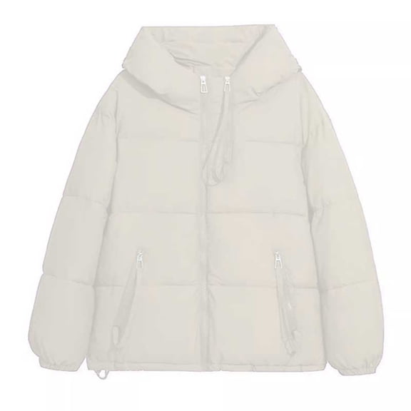 Women's Winter Thick Short Down Jacket Stylish Warm Coat For Cold Weather