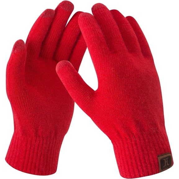 Women's Winter Touchscreen  Magic Gloves Warm Knit Fleece Lined for Women