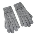 thumbnail image 1 of Women's Winter Warm Knit Gloves Touch Screen Texting Gloves Elastic Cuff Casual Driving Gloves for Outdoor Cold Weather, 1 of 5