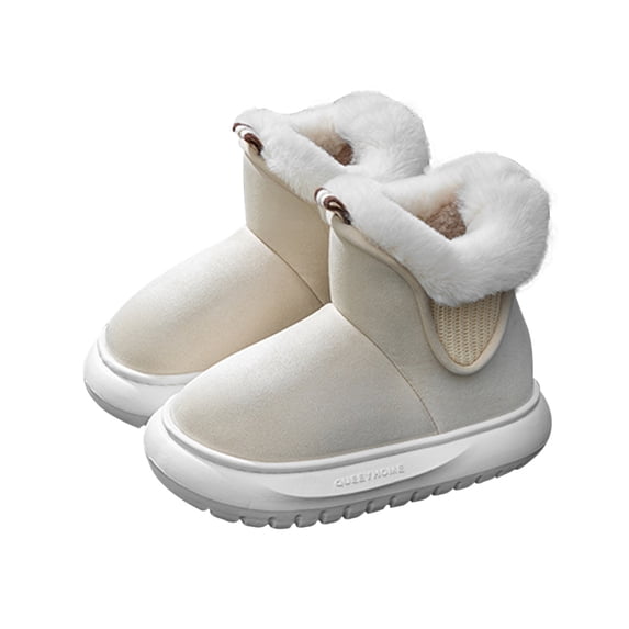 Women's Winter Warm Snow Boots, Waterproof Mid Calf Boots Outdoor Anti-slip Height Increase Shoes Warm Comfortable Winter Shoes