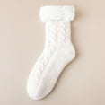 thumbnail image 1 of Women's Winter Warm Socks, Cozy Fuzzy Interior and Durable Non-Slip Grippers on The Bottom US 6 to 11, 1 of 5