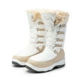 thumbnail image 1 of Women's Winter Waterproof Warm Mid Calf Snow Boots Outdoor Hiking Snow Boots, 1 of 6