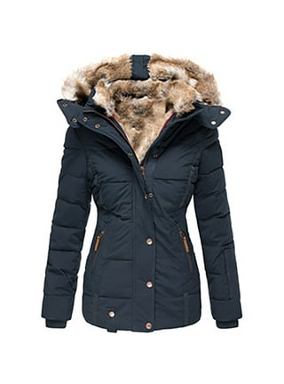 Women's fleet street top down puffer jacket