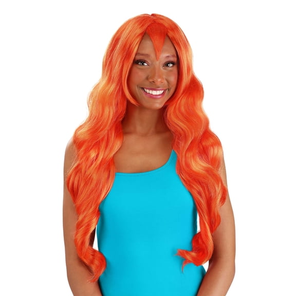 Women's Winx Club Bloom Costume Wig