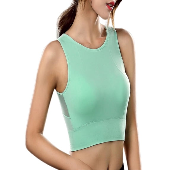 Women's Wire Free Sport Bras Running Exercise Yoga Beautiful Back Fasting Dry Bras