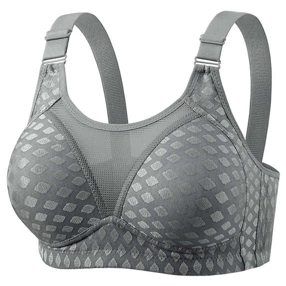 Women's Wirefree Bra Full Coverage Plus Size Non Padded Support for Large Bust Comfort Seamless Bra