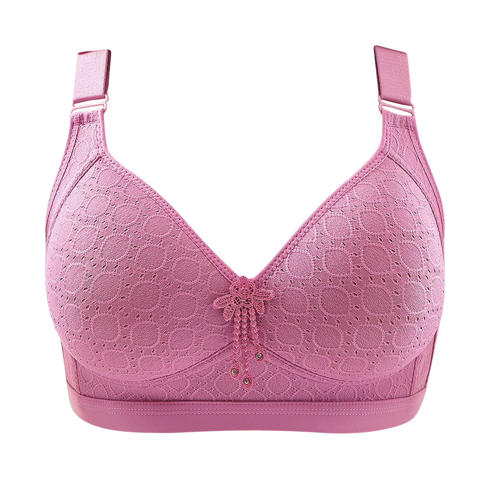 Women's Wirefree Bra Plus Size Soft Cup Bras Seamless Sports Bra