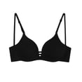 thumbnail image 1 of Women's Wireless Front Closure Push Up Bra, Beautiful Back Small Bust for Everyday Wear, Comfortable, Soft, Breathable, 1 of 6