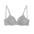 thumbnail image 1 of Women's Wireless Front Closure Push Up Bra, Beautiful Back Small Bust for Everyday Wear, Comfortable, Soft, Breathable, 1 of 6