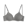 thumbnail image 1 of Women's Wireless Front Closure Push Up Bra, Beautiful Back Small Bust for Everyday Wear, Comfortable, Soft, Breathable, 1 of 6