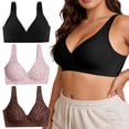 thumbnail image 1 of Jelly Bra for Women–Wireless Seamless Bra with W-Shape Jelly Strip & Water-Drop Cup, Anti-Sag Full Coverage Lift Support,Breathable Everyday Comfort, 1 of 2