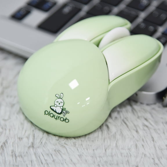 Women's Wireless Mouse - Ergonomic Optical Mouse, Quiet Click Technology, Ideal for Office Library Home Study, Ideal Gift for Ladies Girls Teens