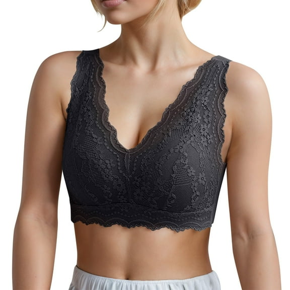 Women's Wireless Seamless Comfort Bra Soft T-Shirt Bra Supportive Wirefree Everyday Wear