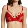 thumbnail image 1 of Women's Wolf & Whistle L883 Maisie Lace Trim Balcony Bra (Red 36DD), 1 of 1