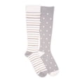 thumbnail image 1 of MUK LUKS Women's Women's 2 Pack Knee High Compression Cozy Socks, 1 of 5