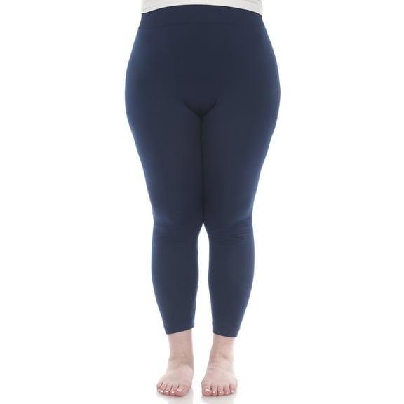 Women's Women's Plus Size Super-Stretch Solid Leggings