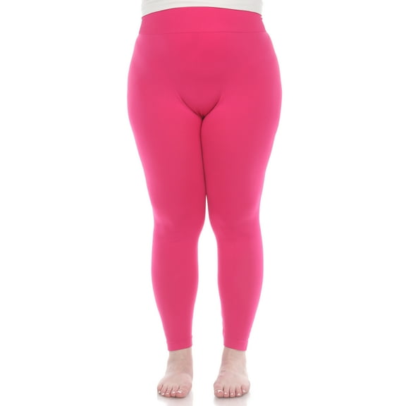 Women's Women's Plus Size Super-Stretch Solid Leggings