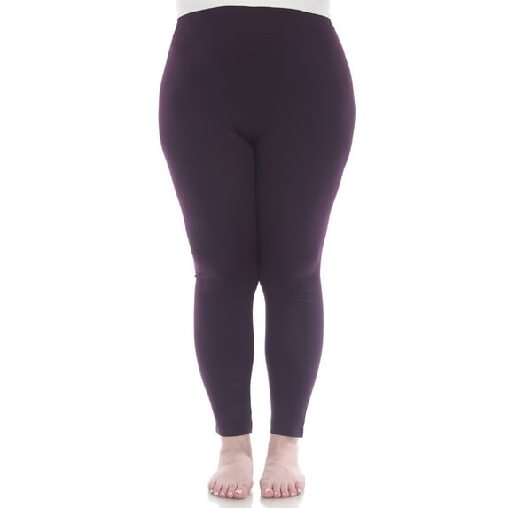 Women's Women's Plus Size Super-Stretch Solid Leggings