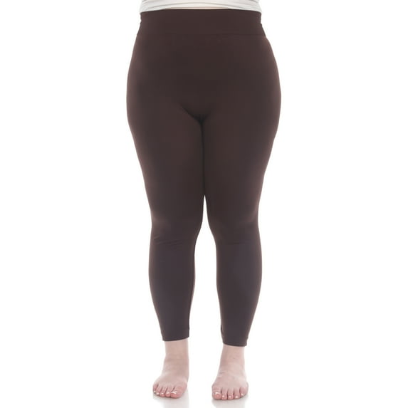 Women's Women's Plus Size Super-Stretch Solid Leggings