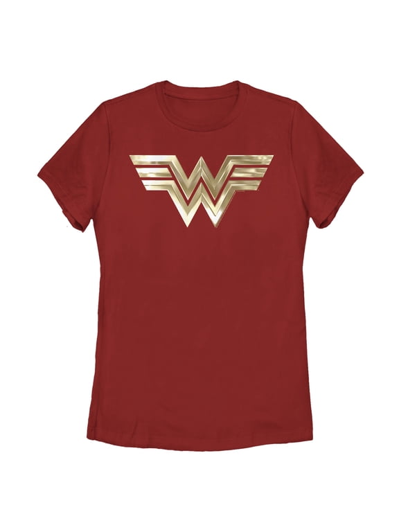 Women's Wonder Woman 1984 Metallic Logo Graphic T-Shirt