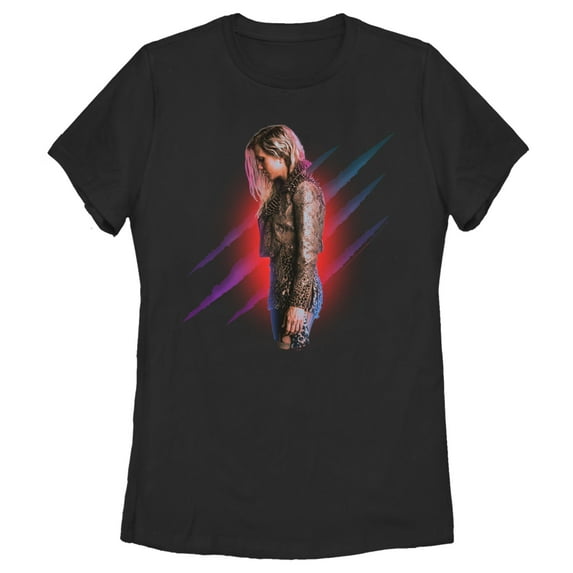 Women's Wonder Woman 1984 Minerva Claw Graphic Tee Black Small