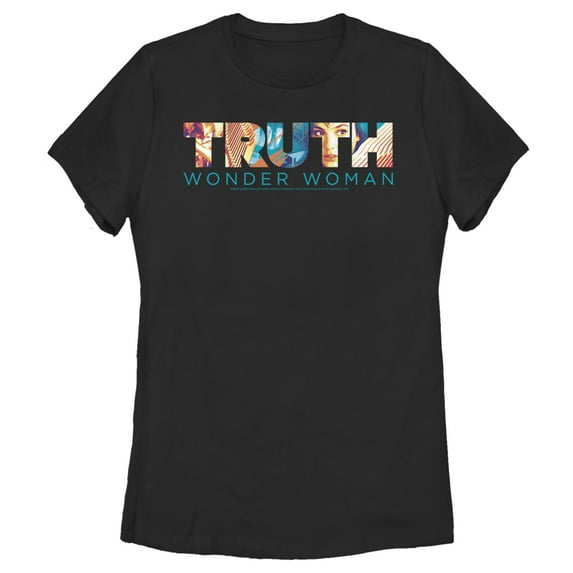 Women's Wonder Woman 1984 Truth Graphic Tee Black Medium