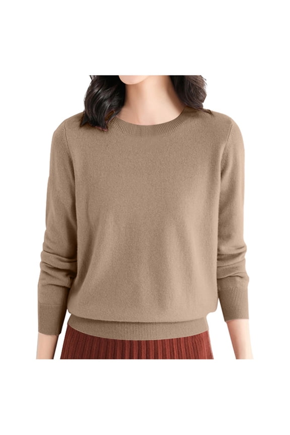 Women's Wool Base Layer Shirt, Crewneck, Long Sleeve, for Travel and Hiking