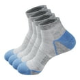 thumbnail image 1 of Women's Wool Blend Ankle Socks, Moisture Wicking, 1 of 5