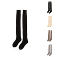 thumbnail image 1 of Women’s Wool Fleece Over Knee Socks – Thick Warm Fabric, Anti-Cold Compression Socks for Women, Cozy Thermal Style, Ideal for Winter Home or Outdoor Use, 1 of 5