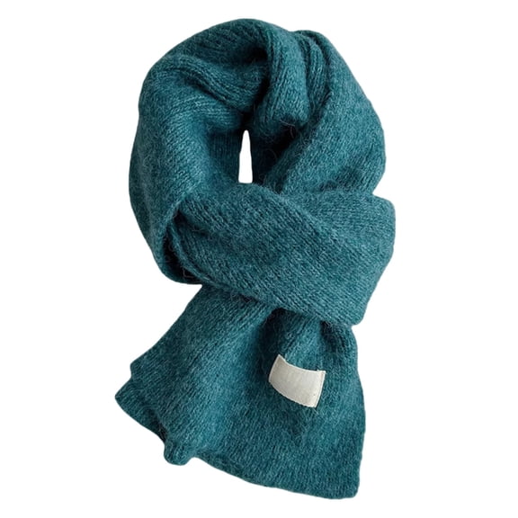 Women's Wool Scarf ,Winter Checked Scarves for Women, Large Soft Thick Shawls and Wraps