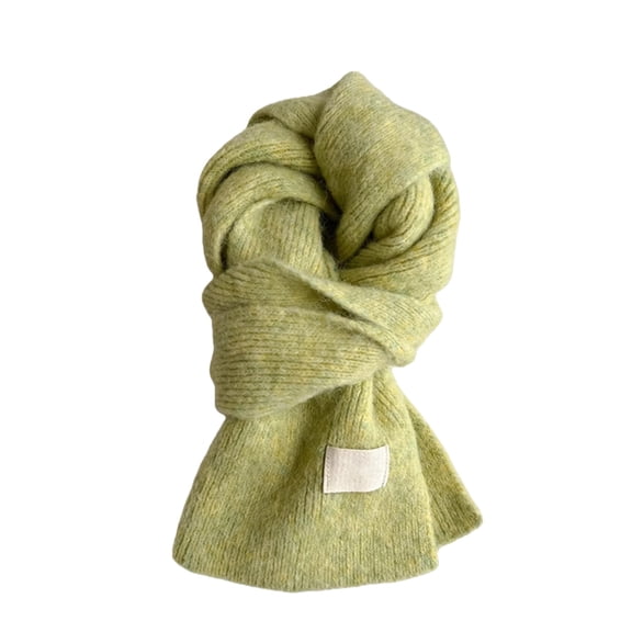 Women's Wool Scarf ,Winter Checked Scarves for Women, Large Soft Thick Shawls and Wraps