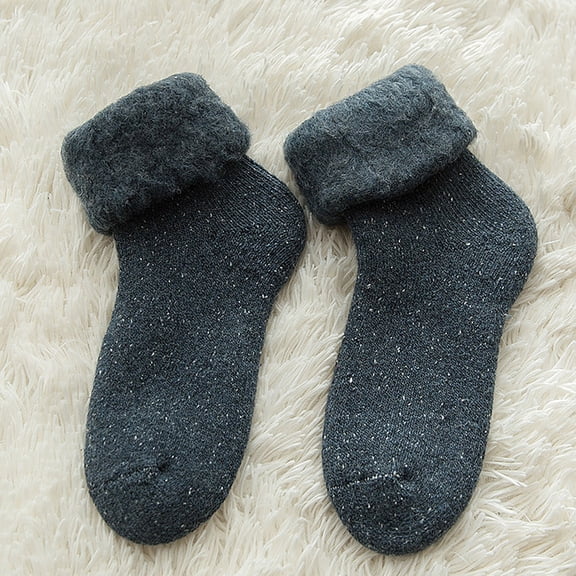 Women's Wool Socks Winter Thickened Snow Socks Warm Ski Yarn Long Stockings Cozy Thermal Socks for Cold Weather Outdoor Skiing Hiking Daily Wear
