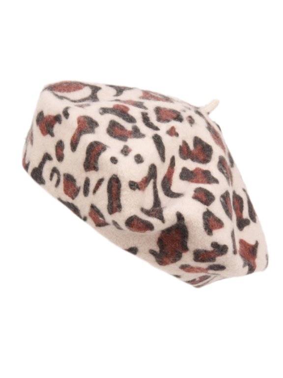 Women's Wool Warm French Art Basque Beret Tam Beanie Hat Cap