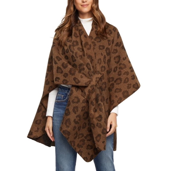 Women's Woolrich Brown Reversible Wrap One Size Fits All
