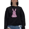 thumbnail image 1 of Women's Word Art Crewneck Sweatshirt - Easter Bunny, 1 of 2