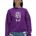 thumbnail image 1 of Women's Word Art Crewneck Sweatshirt - Elon Musk, 1 of 2