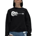 thumbnail image 1 of Women's Word Art Crewneck Sweatshirt - Peace Love Country, 1 of 2