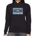 thumbnail image 1 of Women's Word Art Hooded Sweatshirt - 80s One Hit Wonders, 1 of 2