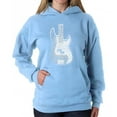 thumbnail image 1 of Women's Word Art Hooded Sweatshirt - Bass Guitar, 1 of 2