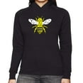 thumbnail image 1 of Women's Word Art Hooded Sweatshirt - Bee Kind, 1 of 2