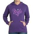 thumbnail image 1 of Women's Word Art Hooded Sweatshirt - Bride, 1 of 2