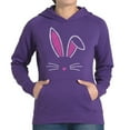 thumbnail image 1 of Women's Word Art Hooded Sweatshirt - Bunny Ears, 1 of 2