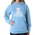 thumbnail image 1 of Women's Word Art Hooded Sweatshirt - Dogs and Cats, 1 of 2
