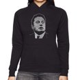 thumbnail image 1 of Women's Word Art Hooded Sweatshirt - Elon Musk, 1 of 2