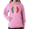 thumbnail image 1 of Women's Word Art Hooded Sweatshirt - Get Up Stand Up, 1 of 2